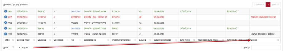 Extend an invoice