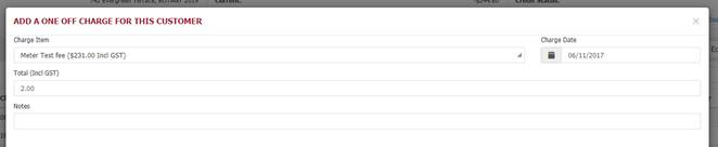 Adding and editing charges (GST) Adding and editing charges (GST)