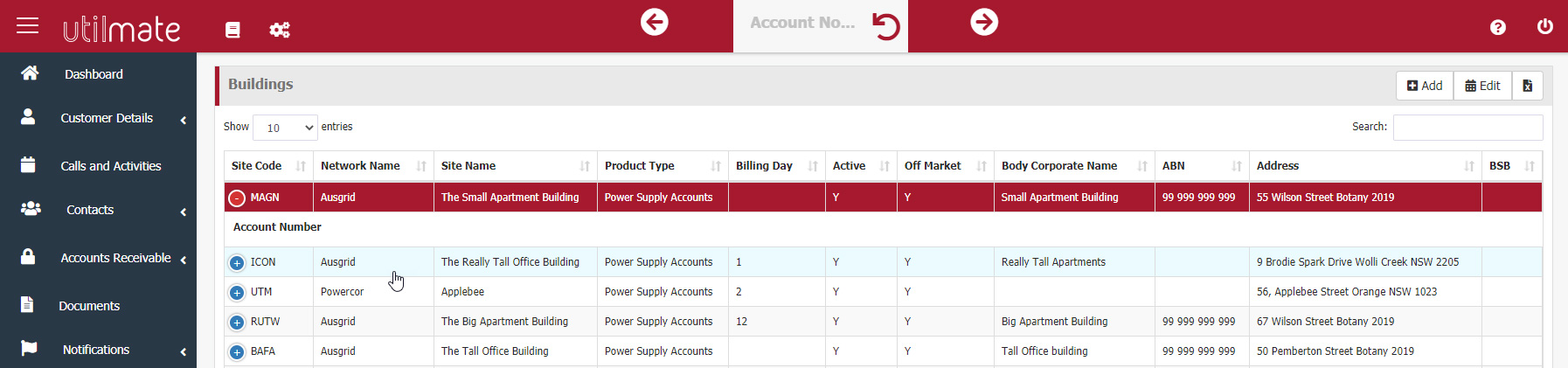 White text on dark red White text on dark red