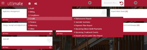 Report categories Report categories