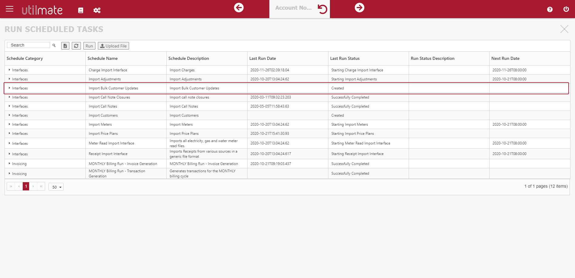 Bulk Customer Updates 
