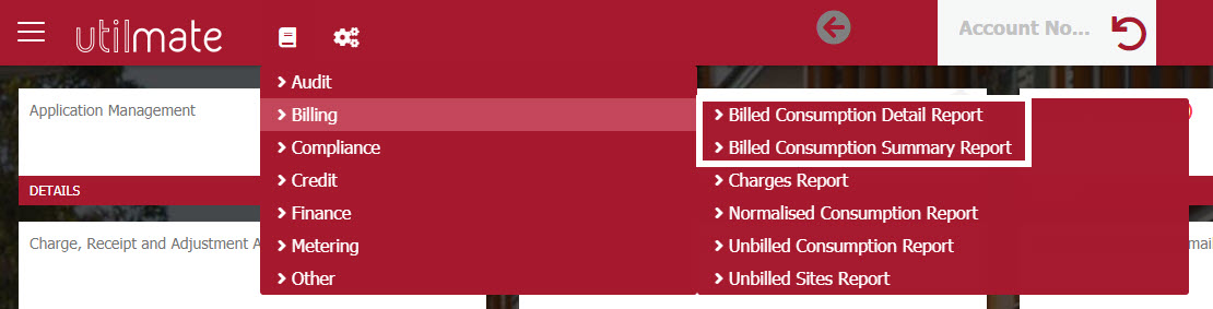 Billed consumption Billed consumption