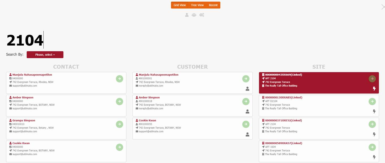 Search by column Search by column