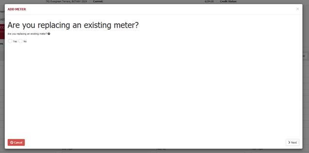 Meter exchanges Meter exchanges