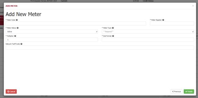 Meter exchanges Meter exchanges