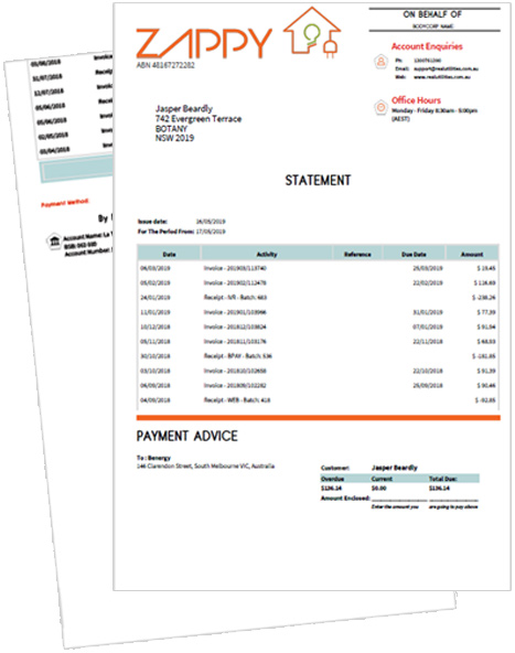 Account statements Account statements