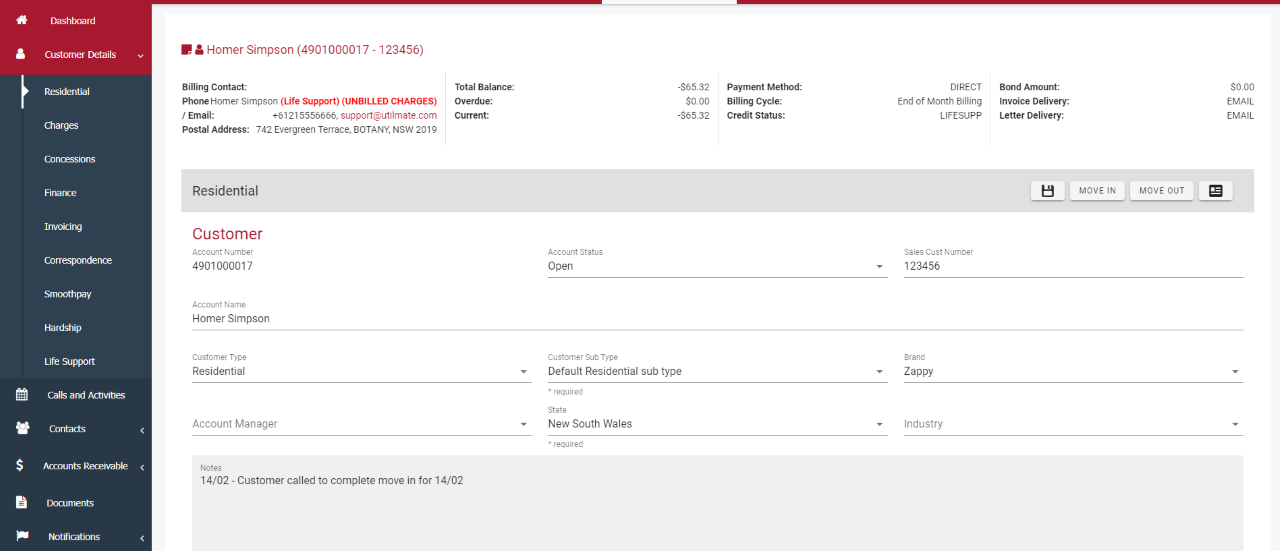 Customer Screens Customer Screens