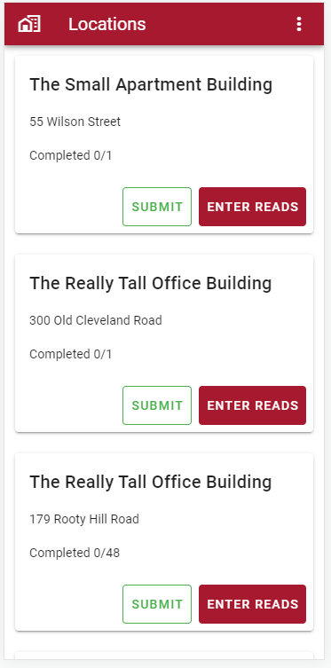 Manual Meter Reads Manual Meter Reads