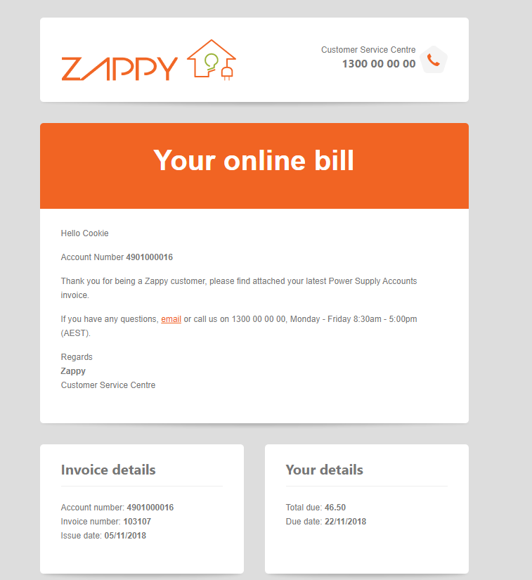 Email preview Email preview