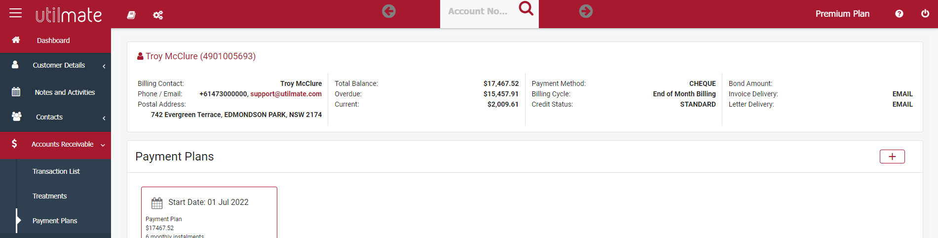 Payment plan
