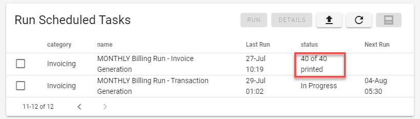 Run scheduled tasks Run scheduled tasks