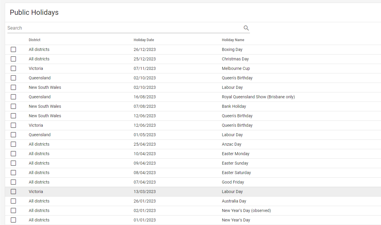 Public holidays 2023 Public holidays 2023