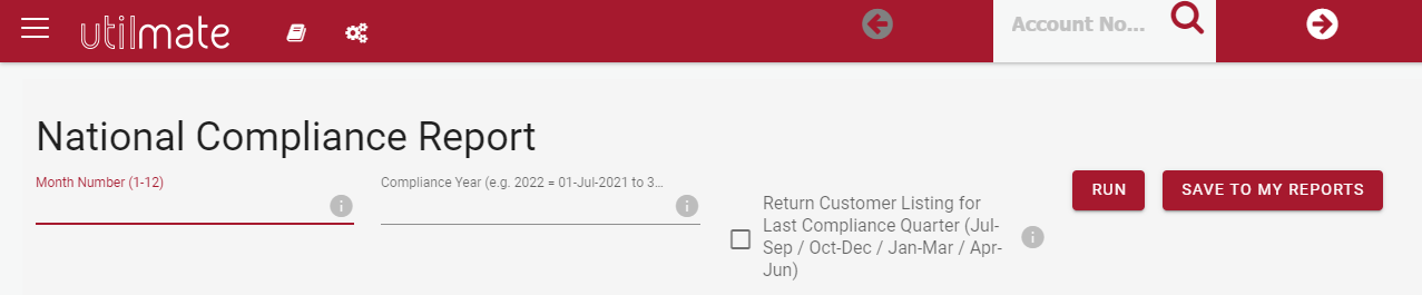 National Compliance report (AUS only) National Compliance report (AUS only)