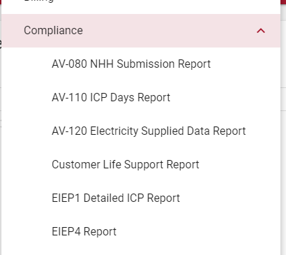 AV and EIEP reports for NZ customer