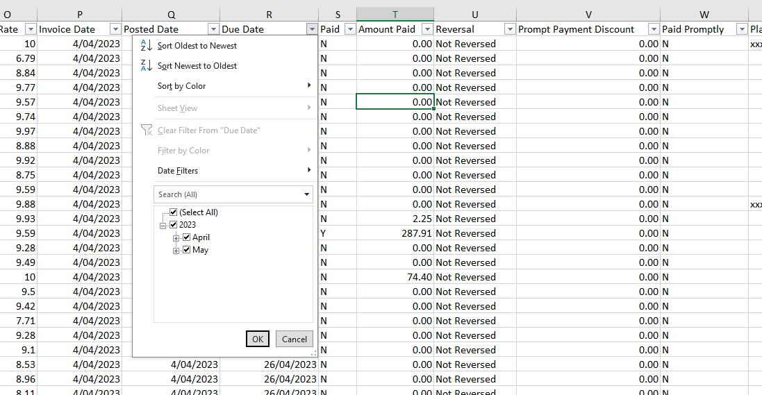 Excel data types Excel data types