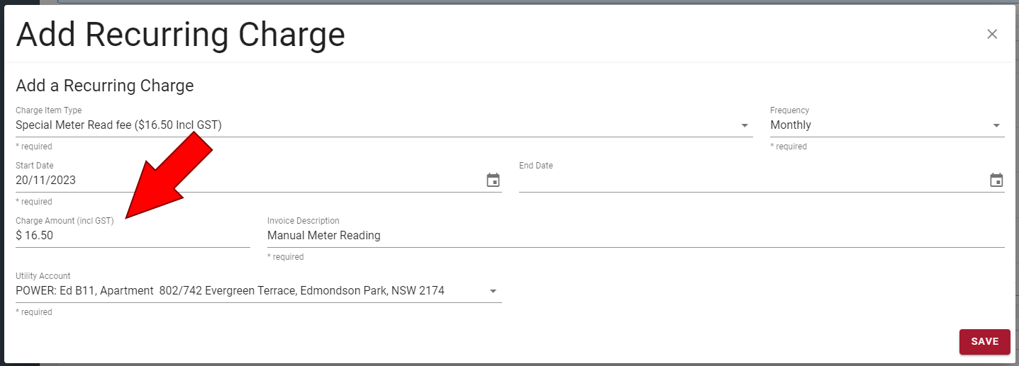 Recurring charges GST/tax inclusive Recurring charges GST/tax inclusive