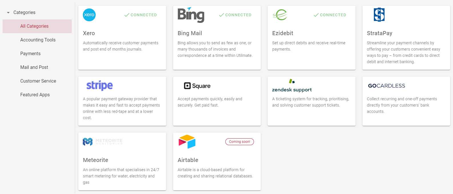 Partner Integration/Add On's improvements Partner Integration/Add On's improvements