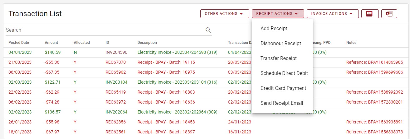 Send receipt email wizard Send receipt email wizard