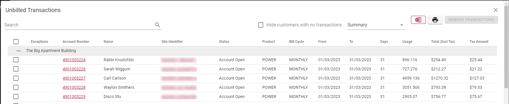 Download all data to Excel Download all data to Excel