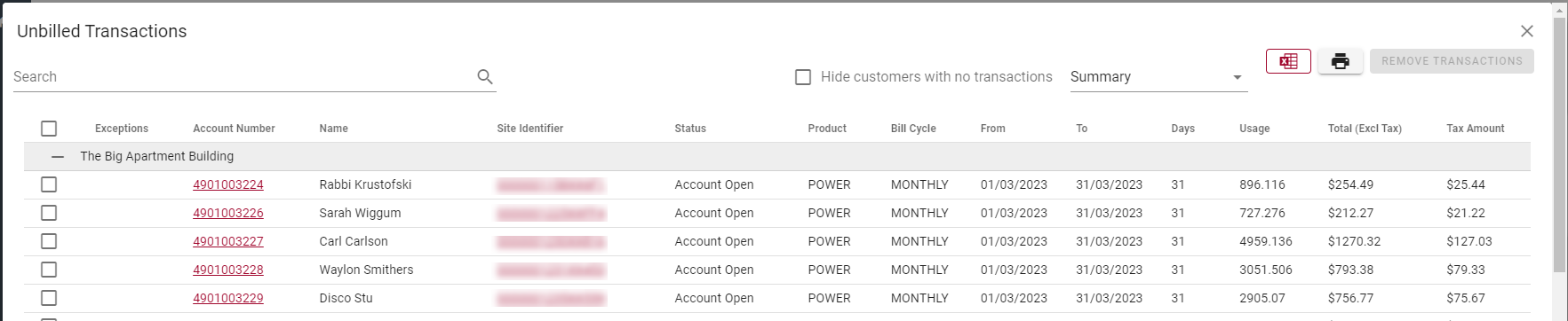 Download all data to Excel