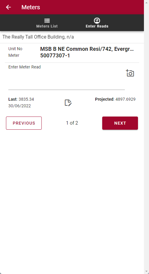Mobile Meter Reads Mobile Meter Reads