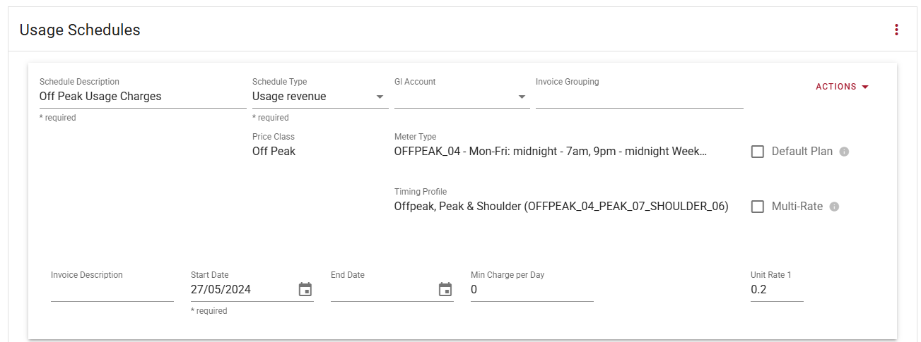 Timing Profiel Timing Profiel