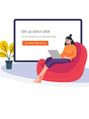 Direct debit with Ezidebit Direct debit with Ezidebit